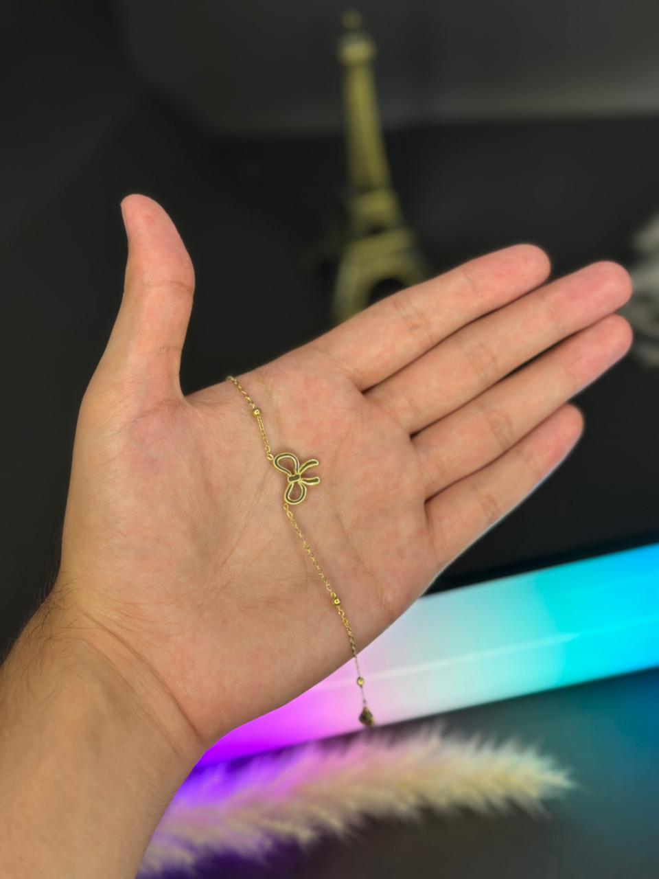 Modern Charm Set of 3 Gold-Tone Bracelets